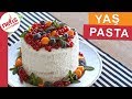 Tamamı evlerimizde olan malzemelerden YAŞ PASTA TARİFİ - Artık hazır almak yok :)