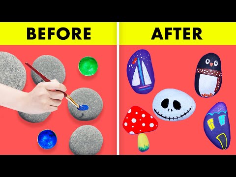 Stone Painting For Kids | Hacks & Crafts - Red Balloon Media