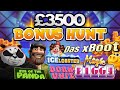 3500 bonus hunt on the slots plus giveaway draws  spinitincom