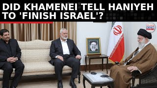 Khamenei Urges Haniyeh: 