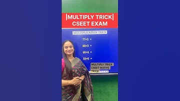 | CSEET QUANTITATIVE APTITUDE MATHS TRICK | #commerceshorts #cseet  #multiply #quantitativeaptitude