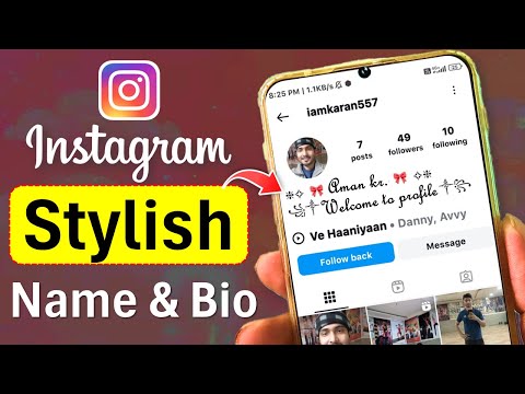 Instagram name style|