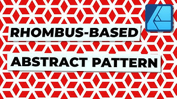 How to Create a Rhombus-based Abstract Pattern in Affinity Designer