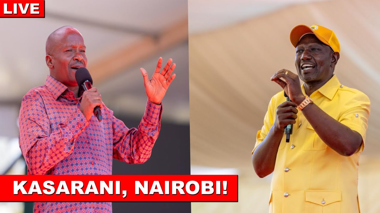 LIVE: President Ruto and DP Kindiki at Kasarani Stadium for NYOTA Capital Disbursement!