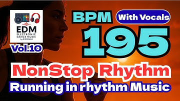 🔥 [ 195 BPM 195 ] Running Music Mix | 2-Hour Nonstop EDM DTM Extreme Training Playlist