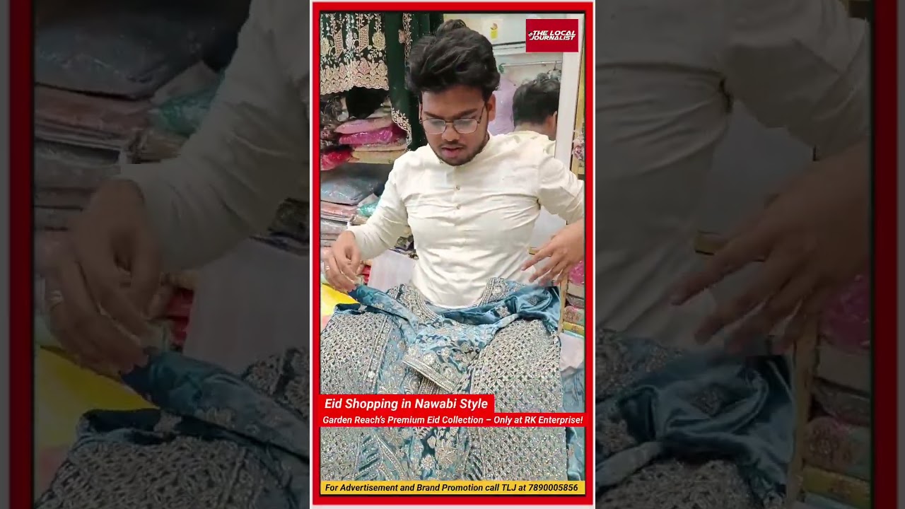 Eid Shopping with Nawabi Style, Garden Reach’s Premium Eid Collection – Only at RK Enterprise!