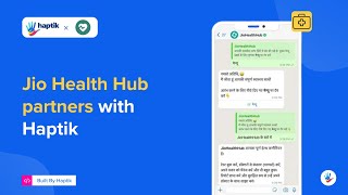 Jio Health Hub partners with Haptik