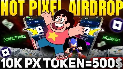 $500 Not Pixel Airdrop | Not Pixel Trick Increase $PX Token | NotPixel New Telegram Bot | NotPixel