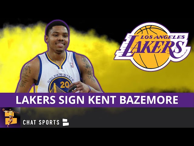 Lakers officially sign Kent Bazemore, who they really need on