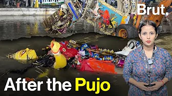 A day after Durga Puja immersions in Kolkata| Brut GR