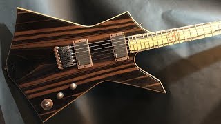 Custom Guitar Build - The Minotaur - Ebony Top