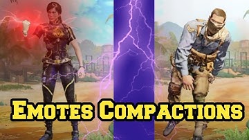 Top Best Emotes in COD Mobile || Emotes compaction in cod mobile | cod mobile