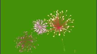 Fireworks green screen | green screen video