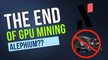 The End of GPU Mining Alephium?