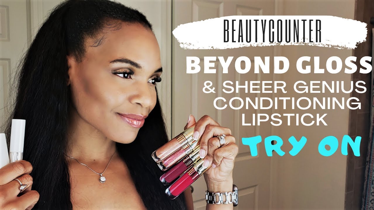 new! new! new! ‼️😍 beyond gloss & sheer genius conditioning lipstick 💄💋  beyond gloss: delivers shine & conditioning benefits…