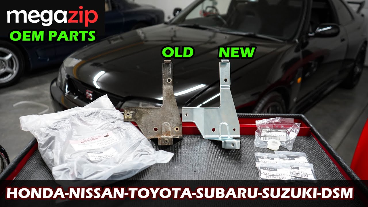 New OEM JDM Parts via MEGAZIP - R33 Nissan Skyline GT-R - YouTube