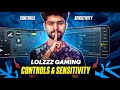LOLZZZ GAMING SENSITIVITY & CONTROL CODE 🔥 LOLZZZ GAMING BGMI SENSITIVITY | BGMI SENSTIVITY 2025