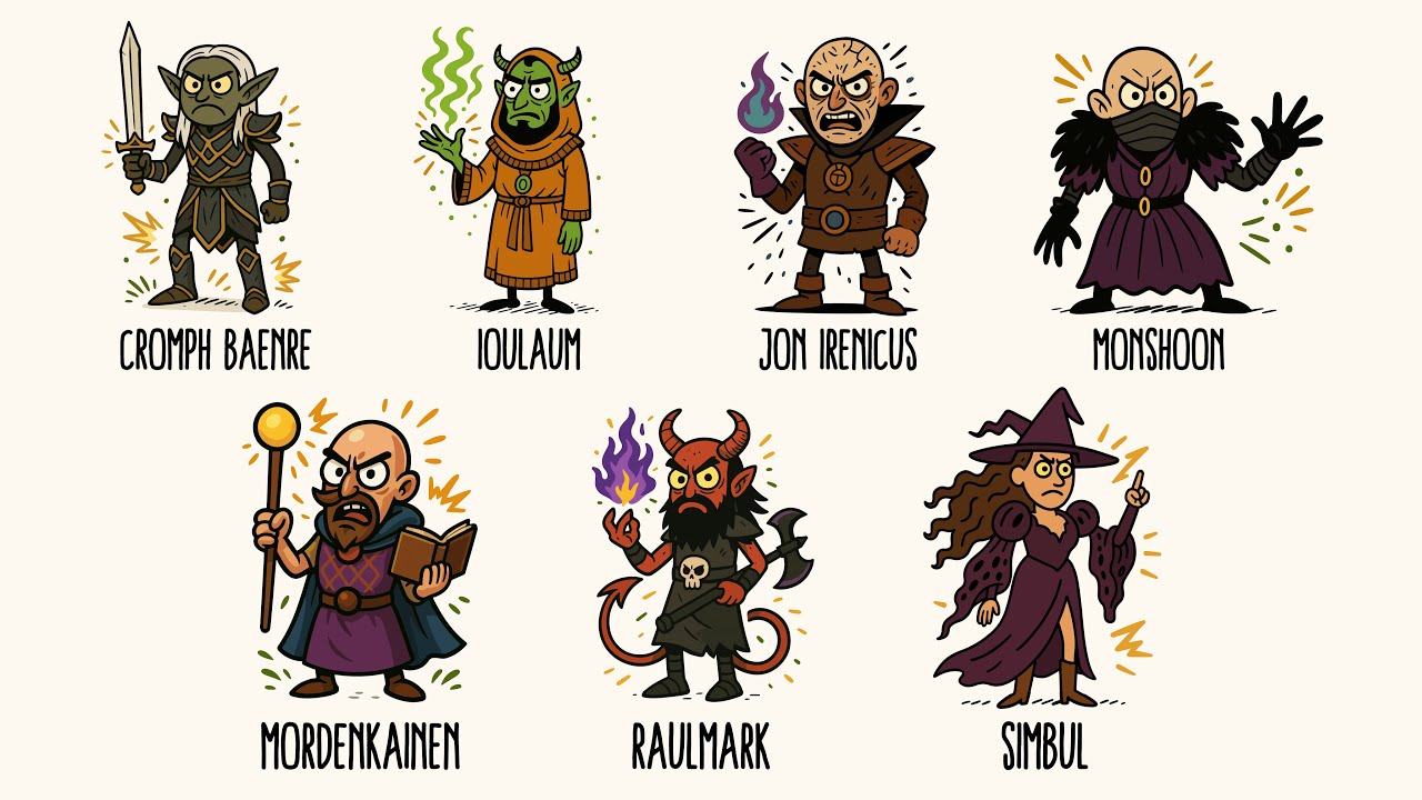 Every Archmage in Forgotten Realms Explained in 16 Minutes - YouTube
