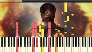 Panda Eyes - ILY IMPOSSIBLE REMIX piano Synthesia