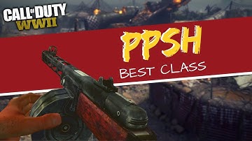 PPSH BEST CLASS SETUP! Unlocking "Thrive" Variant in CoD WW2! (WW2 Best Class)