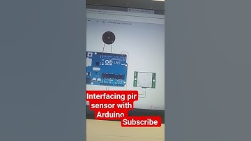 pir sensor with Arduino and buzzer