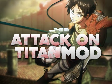 Attack-on-Titan-in-MINECRAFT!?---3D-Maneuver-Gear-Mod!
