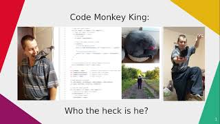 Who the heck is Code Monkey King? Wealth