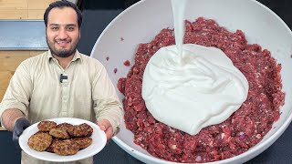 Dahi Keema kabab  Kachay Keemay k Dahi walay Kabab Eid Special