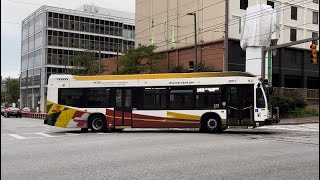 Mta Maryland 2022 Novabus Lf40102 Lfs 22013 On Route 163