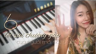 Những lỗi sai thường gặp của người mới học piano và cách khắc phục [PIANO TIPS] - Mây Piano