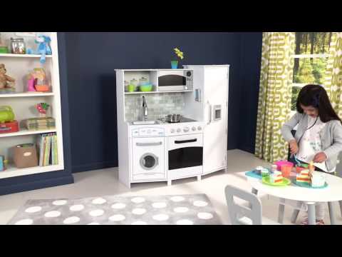 Большая детская кухня KidKraft со светом и звуками 53369