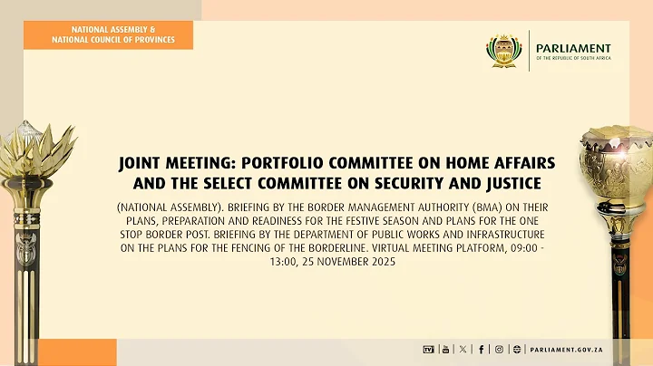 Joint meeting: PC on Home Affairs and the Select Committee on Security and Justice, 25 November 2025