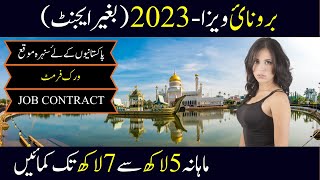 Brunei Work visa 2023 || Brunei work and visit visa || Travel to brunei || pascale mack