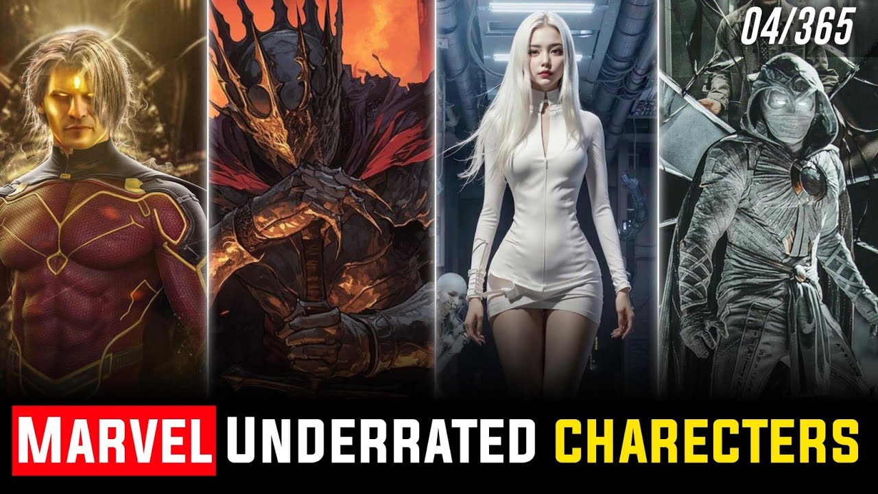 Top 10 Marvel Underrated Characters You NEED to Know About: Hidden