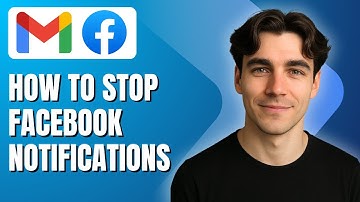 How to Stop Facebook Notifications in Gmail (Tutorial 2025)