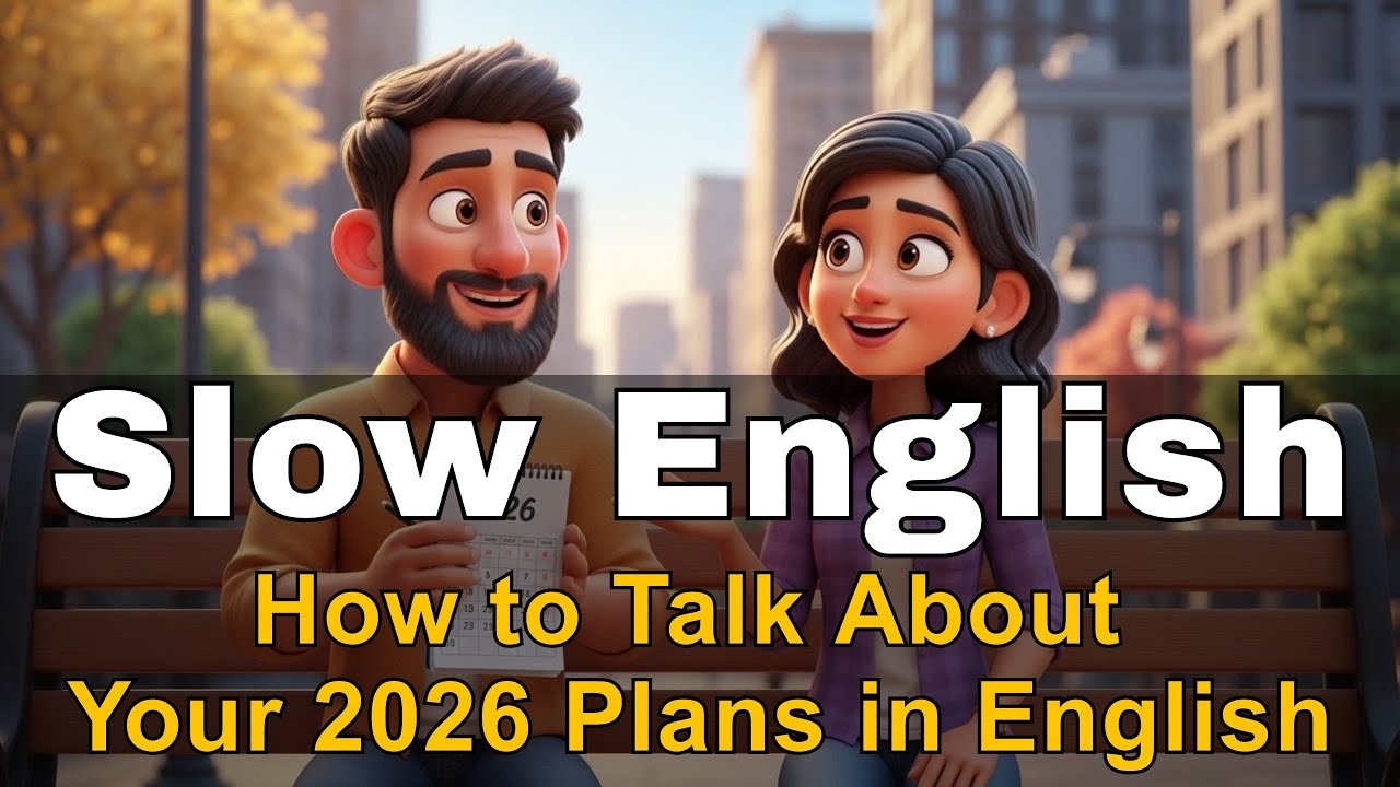 How to Talk About Your 2026 Plans in English | Learn English Through ...