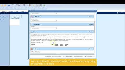The 2 minute renovation estimate with new Quick Quote plug-in for estimating software EstimatorXpres