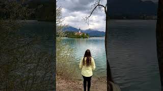 🇸🇮 Lake Bled, Slovenia #shorts #slovenia #lakebled