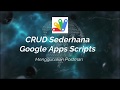Crud Sederhana Google Apps Script Bagian Read Data Pada Postman (Bahasa ...