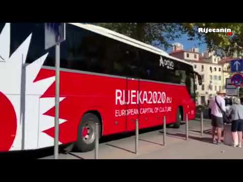 Atraktivno oslikani autobusi  s logom Rijeka EPK 2020!