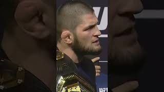 Khabib kicks Tony's Interim Belt OFF the STAGE  | Khabib Nurmagomedov vs Tony Ferguson