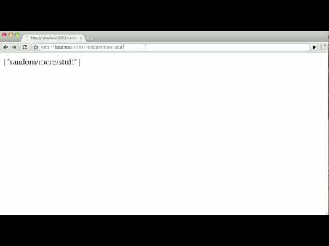 Ruby: Sinatra: Dynamic Urls