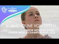 Sophie Joline Von Felten USA Junior Women Short Tallinn 2026 Worldjfigure