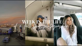 week in the life of a full time photographer during busy season