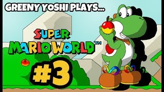 Greeny Yoshi plays Super Mario World SNES - Part 3