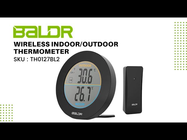 7 1/2 Indoor/Outdoor Thermometer