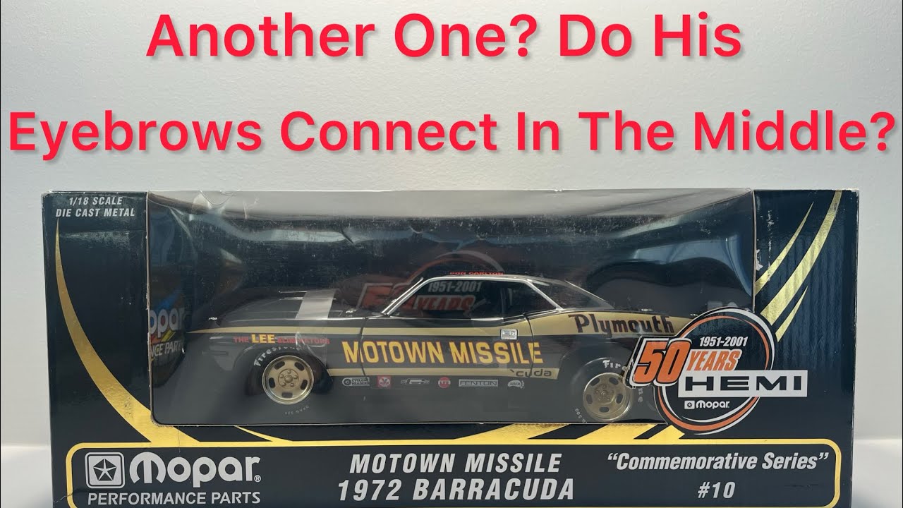 SUNDAY SUNDAY SUNDAY! 1/18 72 Cuda MOTOWN MISSILE? We Better Check