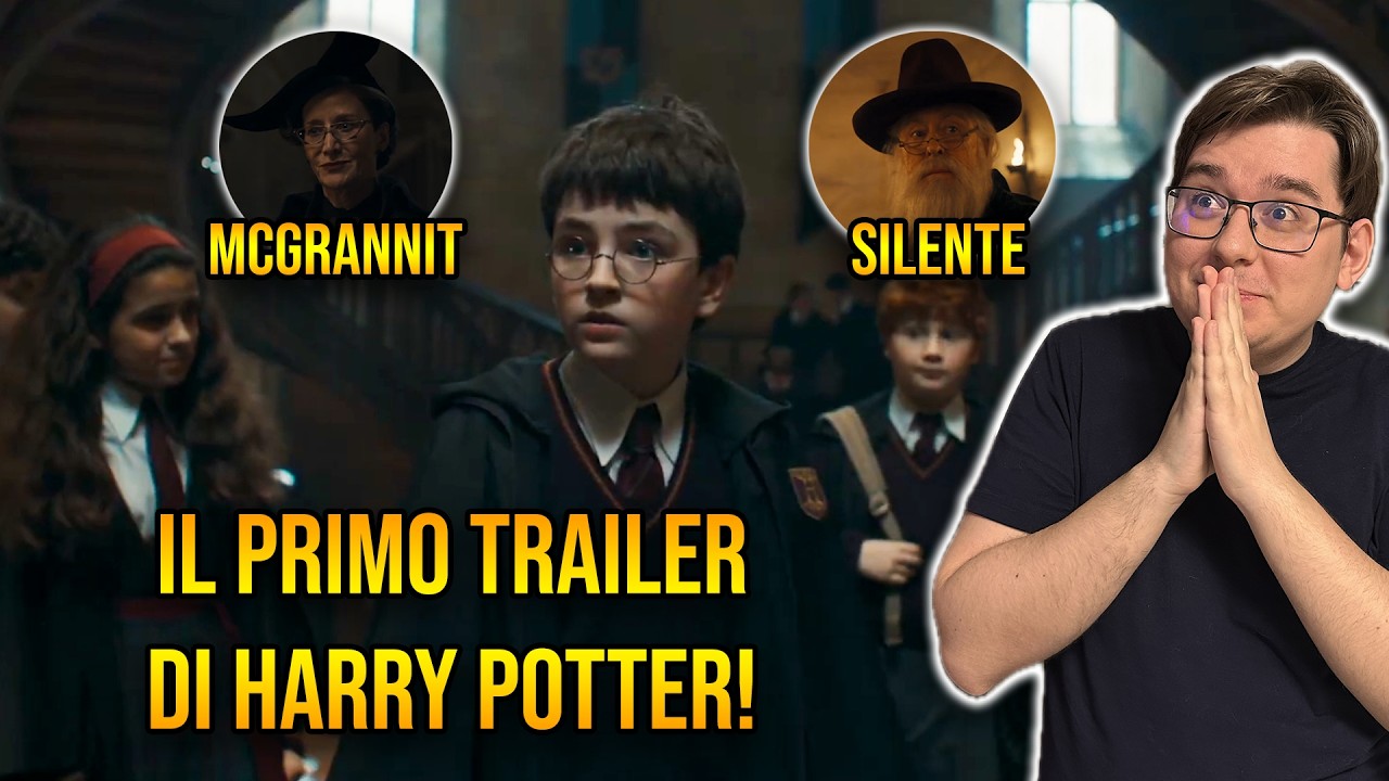 È (QUASI) PERFETTO! REACTION al primo TRAILER della serie tv di HARRY POTTER