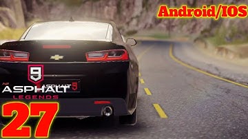 [Part 27] Asphalt 9 legends ll Android/IOS ll Walkthrough - Complete High Graphics Game On Android