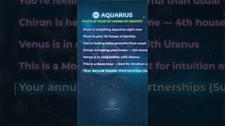 Day 2: ♒ Aquarius — A intuitive wave is coming your way